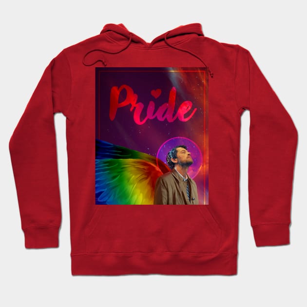 Castiel Pride 2021 Hoodie by marv42